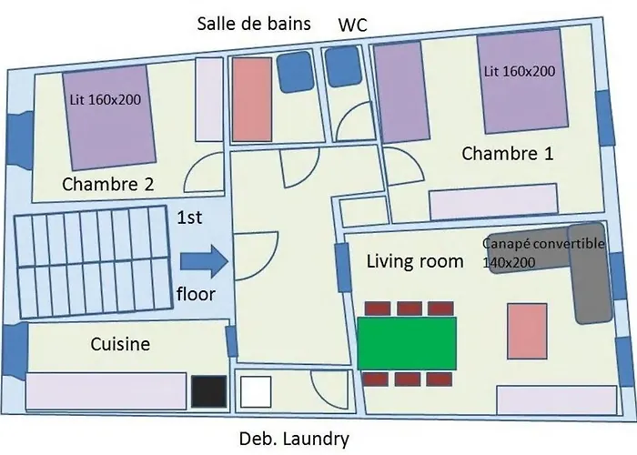 At In The Center Of Appartement *